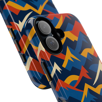Vibrant 3D Mountain Design Protective Phone Case for Unique Accessory Lovers Compatible with iPhone 13, 14, 15 & 16 – all models including Pro, Pro Max & Plus
