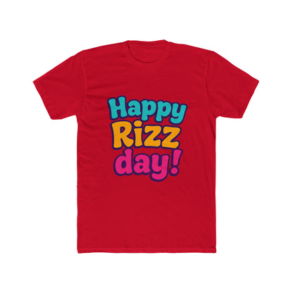 Happy Rizz Day Alphabet Multicolor Unisex T-Shirt – Vibrant Graphic Tee for Everyday Wear