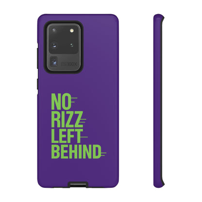 Tough Phone Case - No Rizz Left Behind - Durable, Stylish Protection for Active Lifestyles - Impact-Resistant, Dual Layer, Shock-Absorbing TPU - Perfect Gift for Tech Lovers