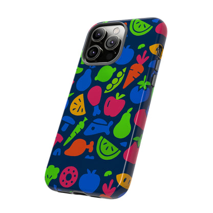 Vibrant 3D Fruit Pattern Protective Phone Case with Glossy Finish for Stylish Protection, Compatible with iPhone 13, 14, 15 & 16 – all models including Pro, Pro Max & Plus