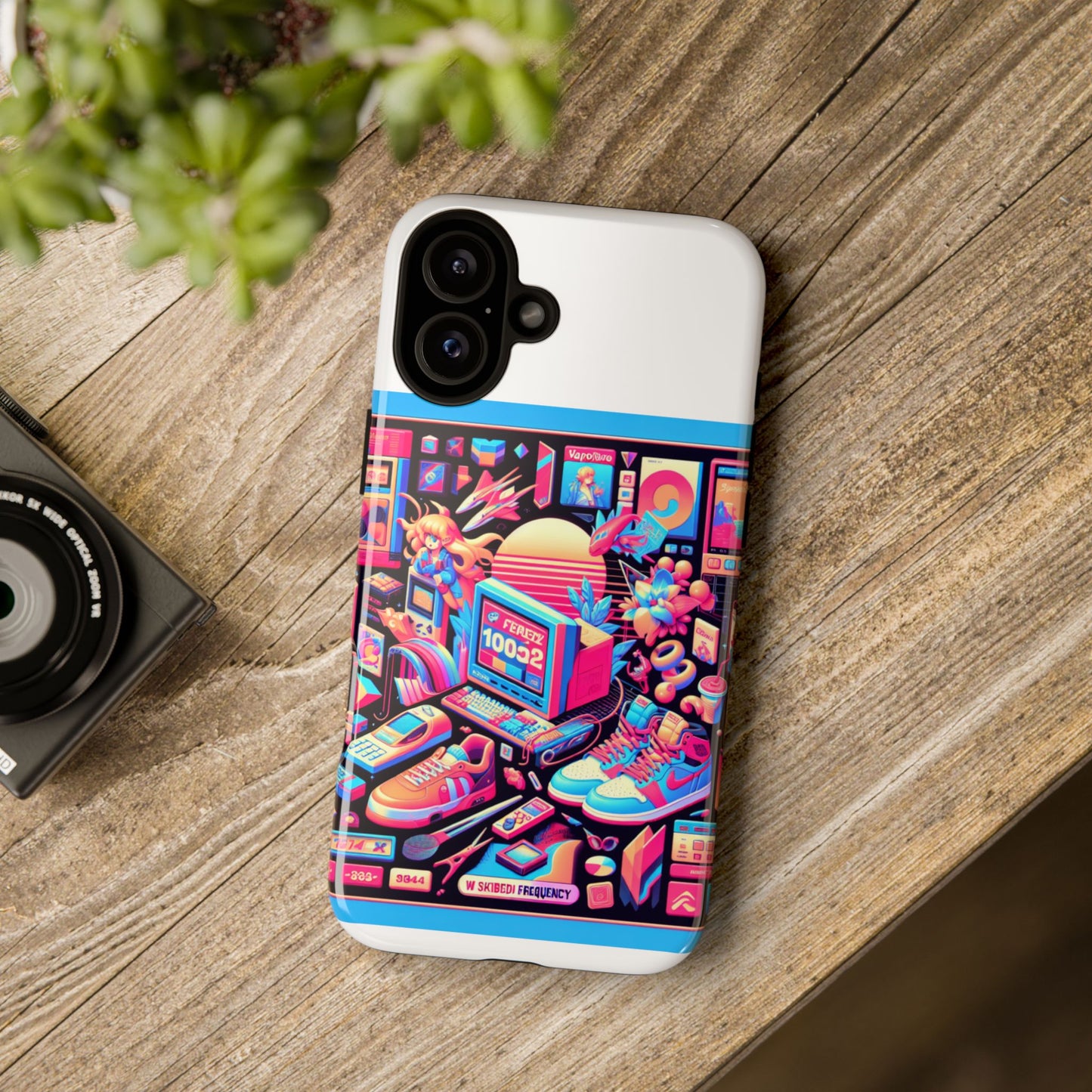 w skibidi frequency 3d wrap protective phone case for anime lovers, durable tpu silicone, shock absorbing, uv protected, glossy or matte finish, unique gift idea