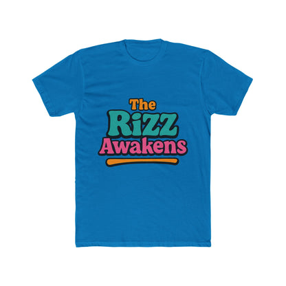 The Rizz Awakens Unisex T-Shirt – Funny Meme Graphic Tee, Multicolor Design, Comfortable Casual Wear