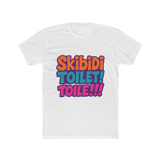 Skibidi Toilet Meme Unisex T-Shirt - Funny Multicolor Tee for Men and Women