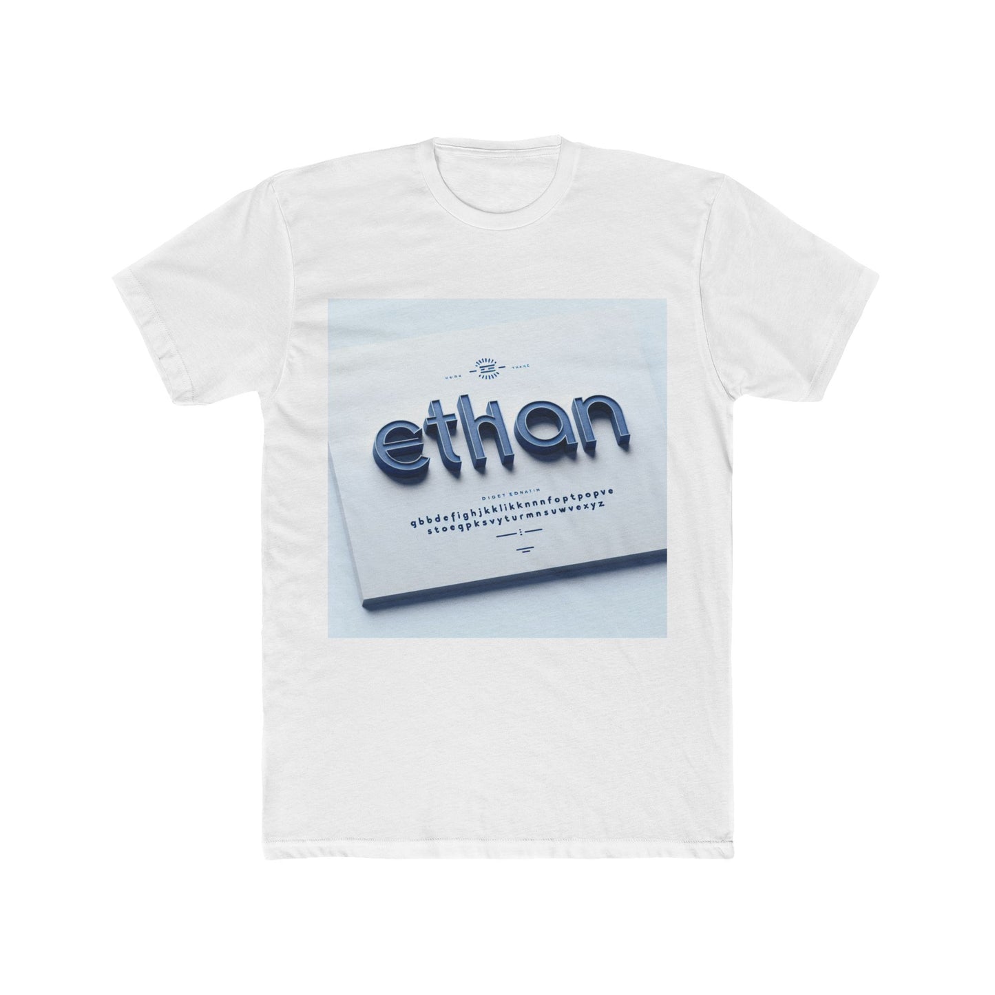 alphabet blue 42 unisex t-shirt - perfect team spirit tee for fans, comfortable casual wear