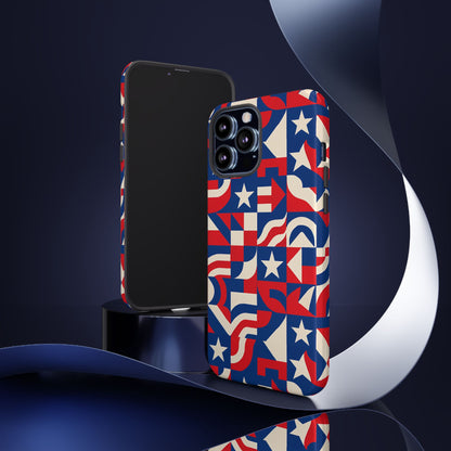 Vibrant Geometric 3D Wrap Protective Phone Case in Multicolour Design for Stylish Protection - Ideal for Men and Women, Compatible with iPhone 13, 14, 15 & 16 – all models including Pro, Pro Max & Plus