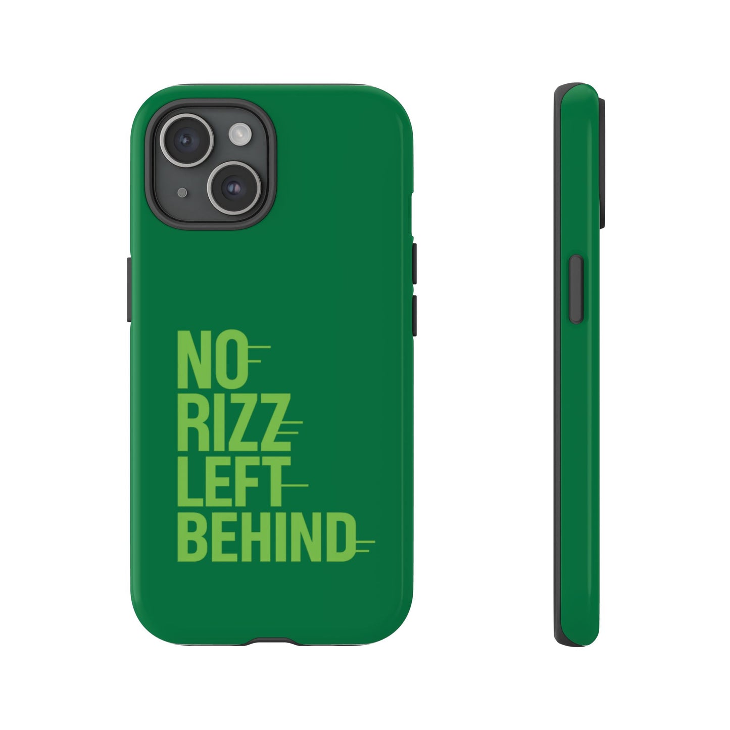 tough cases - no rizz left behind phone case for ultimate protection and style