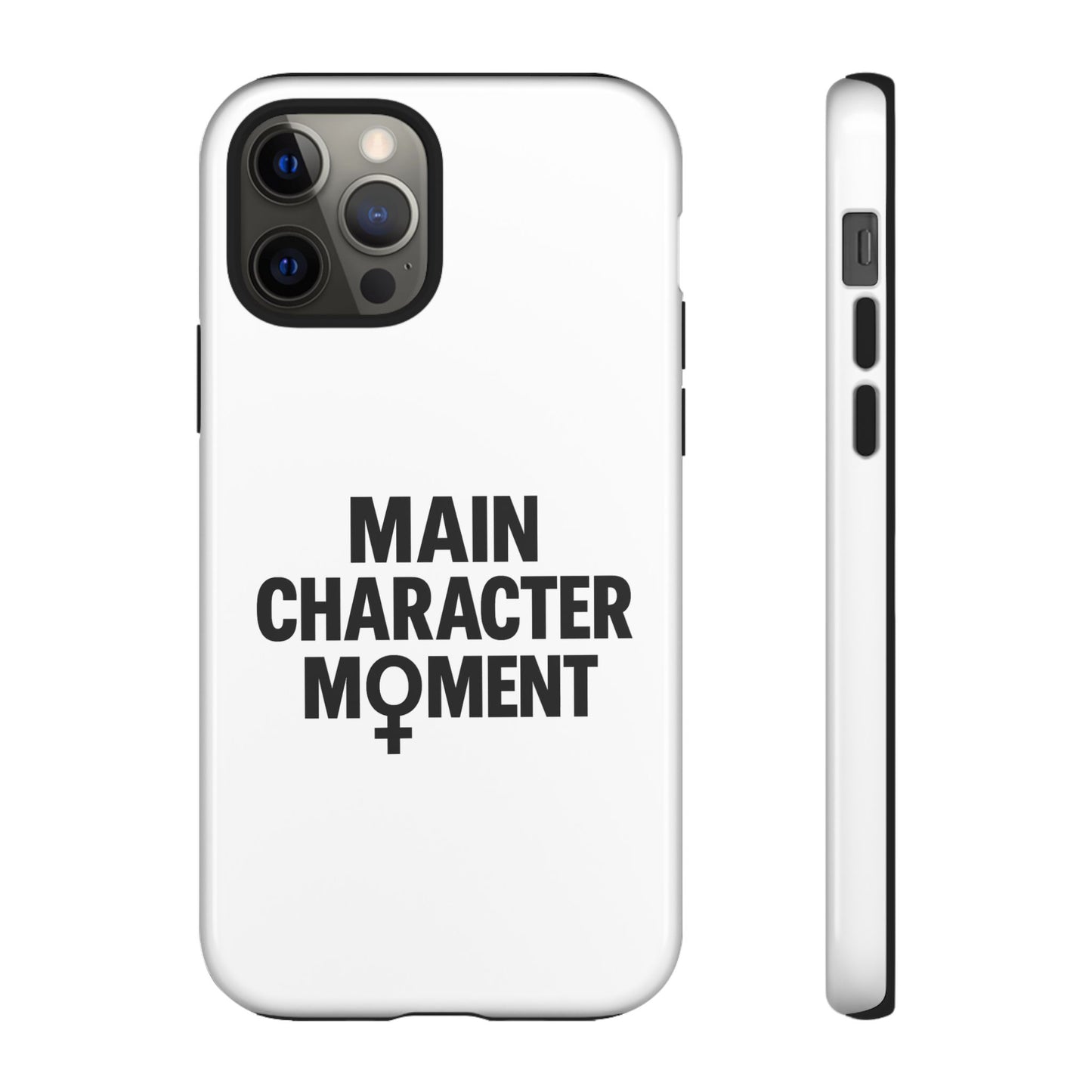 main character moment phone case - tough, trendy protection