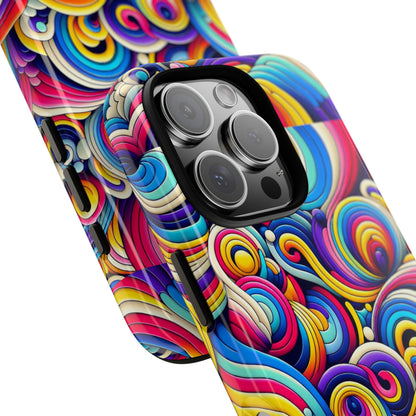 Pink Pattern Image 5 Protective Phone Case with 3D Wrap Design for Stylish Smartphone Protection