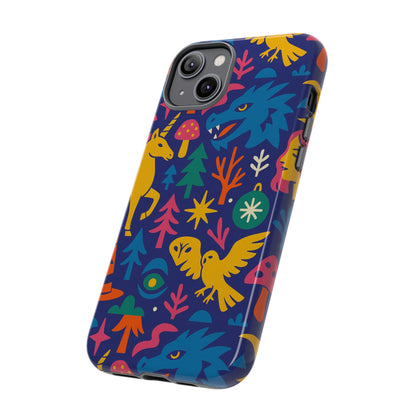 Vibrant Retro 3D Wrap Protective Phone Case with Funky Multicolour Design Stylish Accessory for Self-Expression Compatible with iPhone 13, 14, 15 & 16 – all models including Pro, Pro Max & Plus