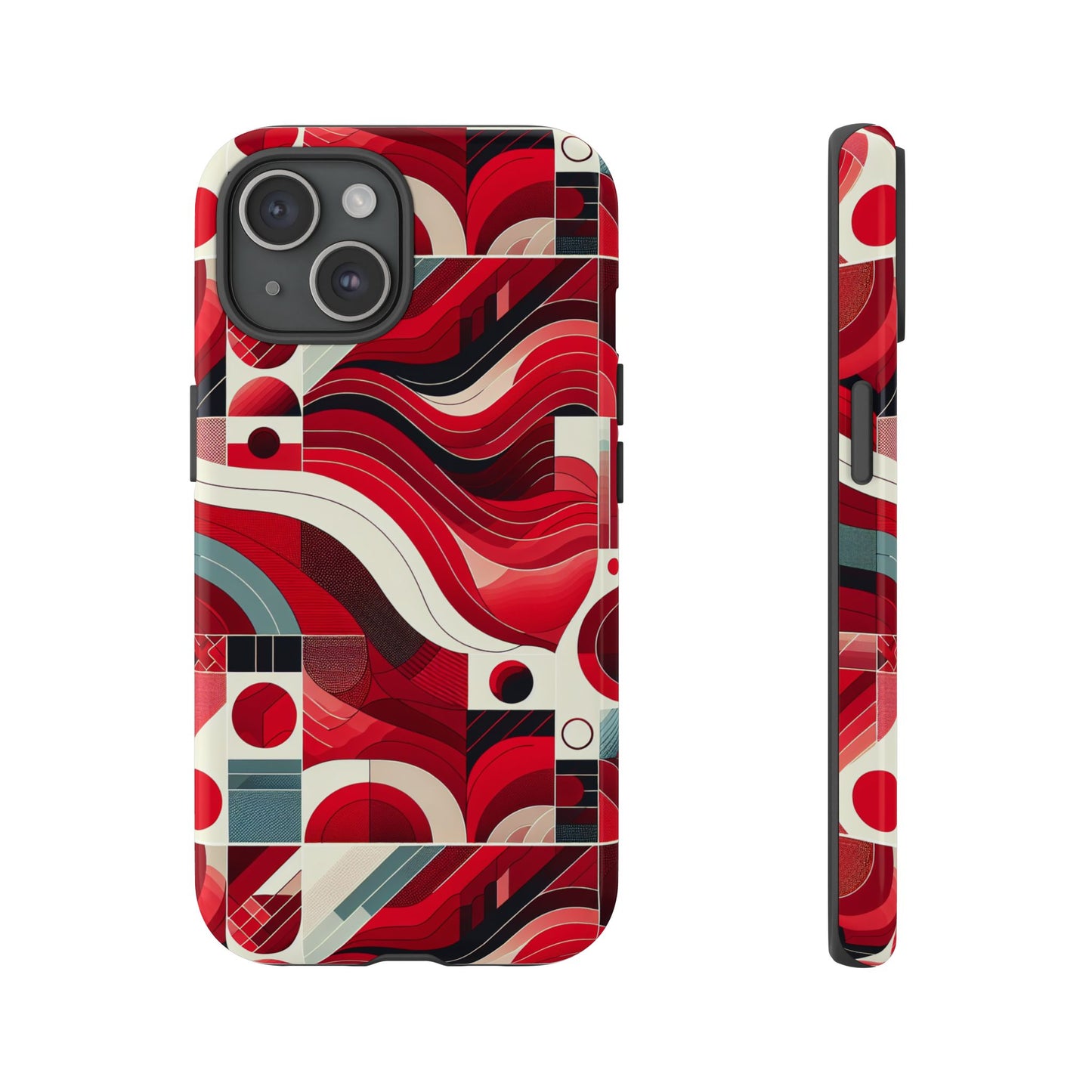 pattern image 2 vibrant shockproof phone case for anime and comic fans