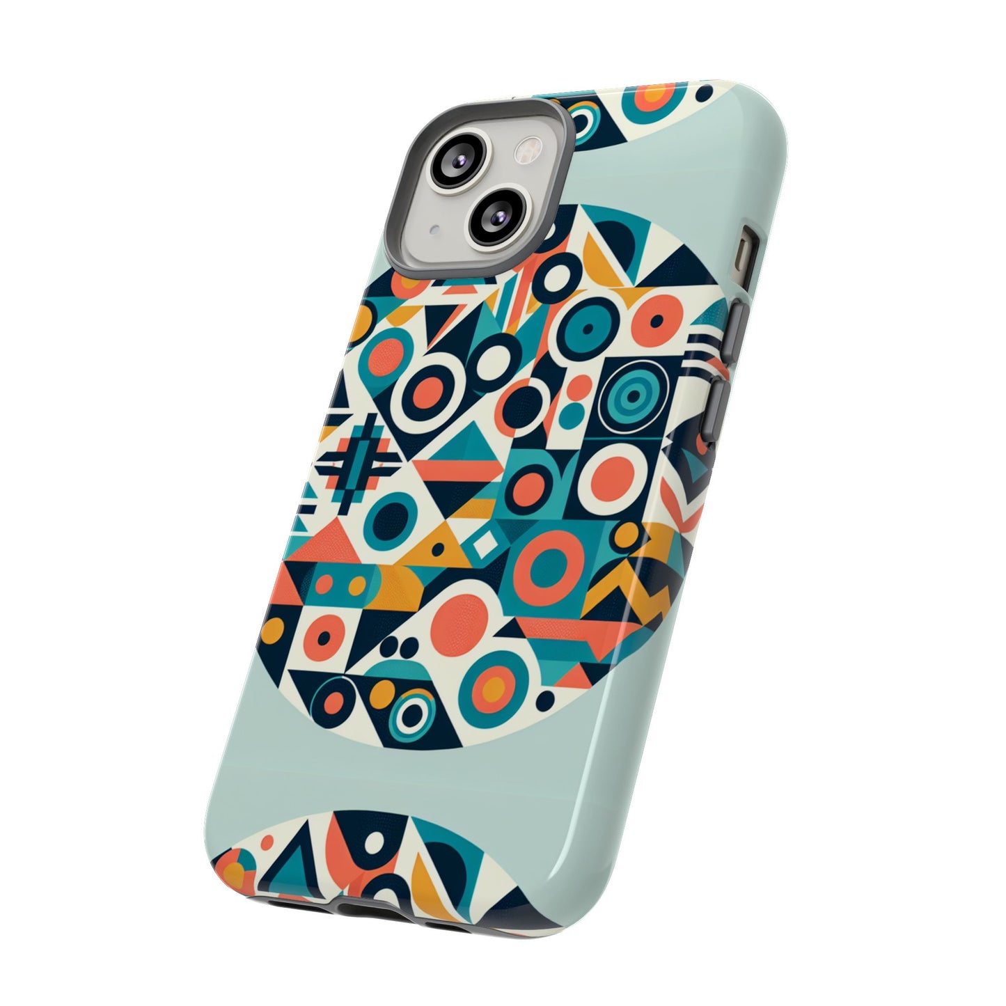 pattern image vibrant 3d anime comic phone case for men women