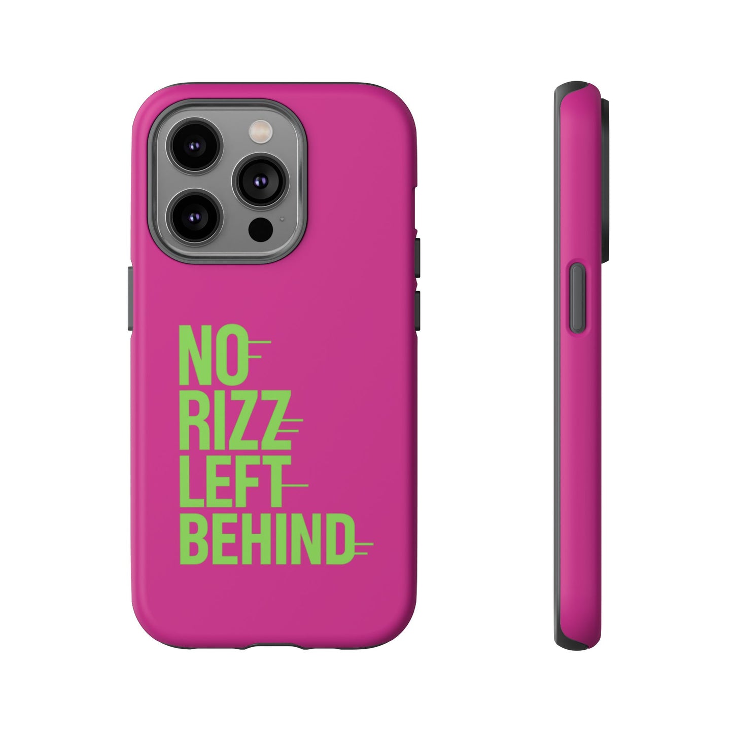 tough cases - no rizz left behind phone case for ultimate protection and style