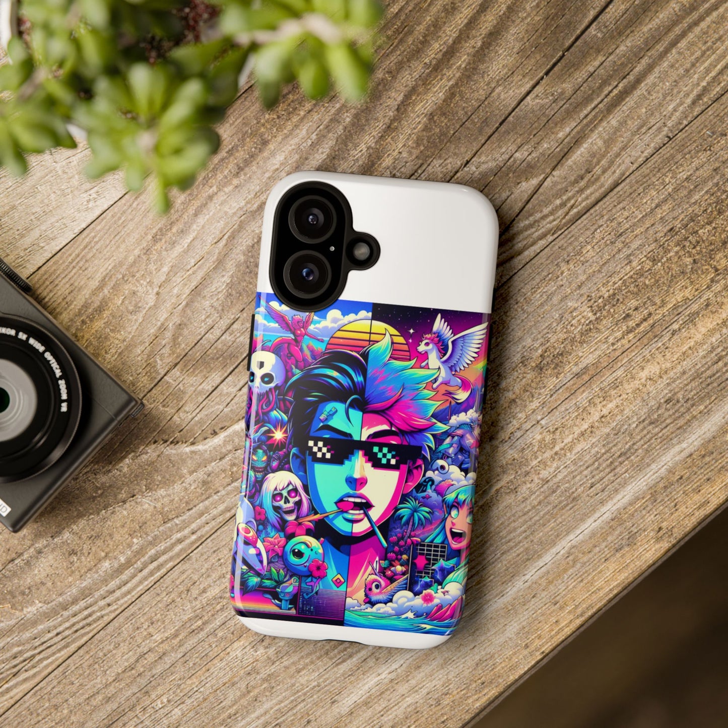 skibidi on sight protective phone case for anime lovers