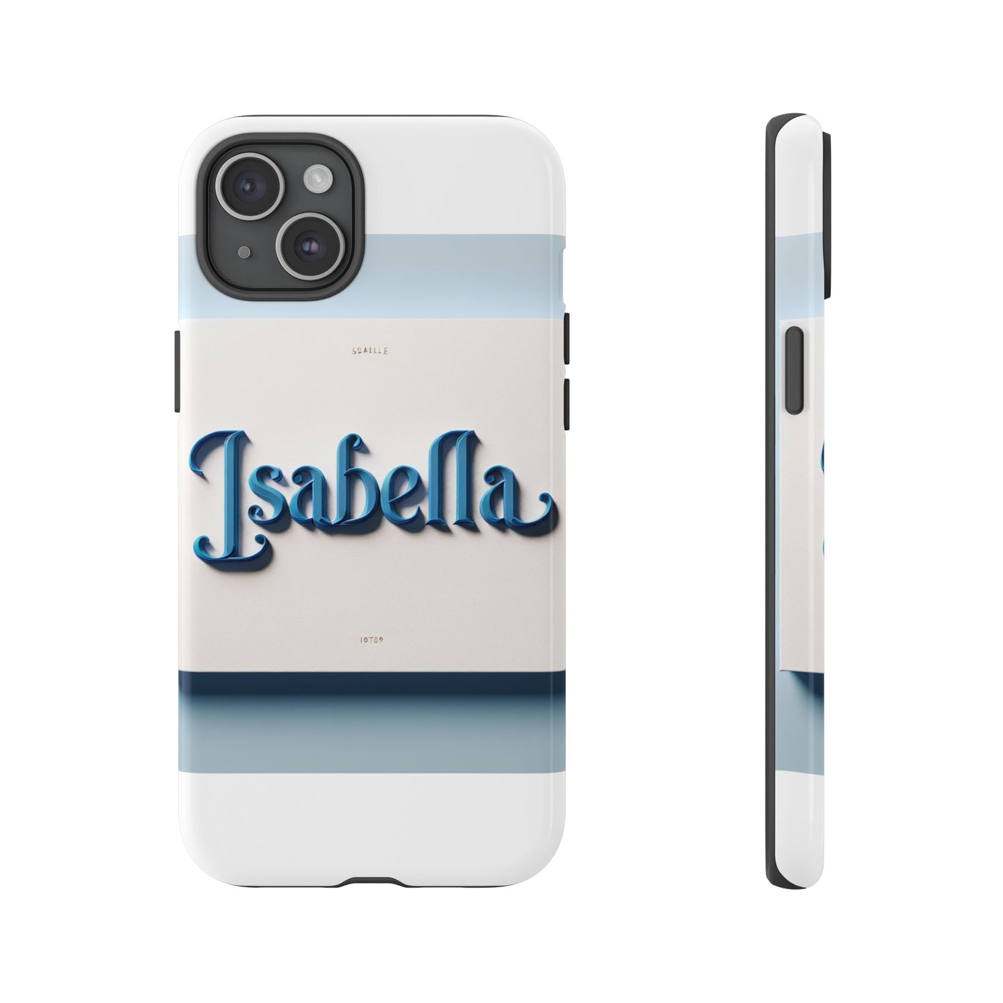 vibrant 3d blue alphabet design protective phone case stylish accessory for men and women unique phone cover compatible with iphone 13, 14, 15 & 16 – all models including pro, pro max & plus