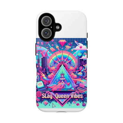 Slay Queen Vibes 3D Wrap Protective Phone Case for Women