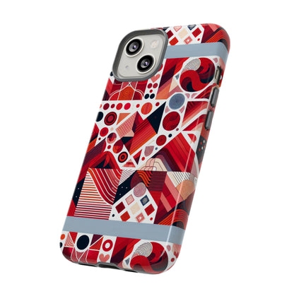 Pattern Image 8 Vibrant Shockproof Phone Case for Kids and Teens with Abstract Geometric Design Compatible with iPhone 13, 14, 15 & 16 – all models including Pro, Pro Max & Plus
