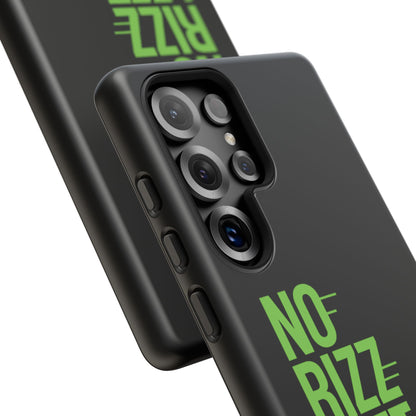 Tough Phone Case - No Rizz Left Behind, Durable Protection, Shock Absorbent, Stylish Design, Perfect Gift for Adults, Supports Wireless Charging, UV Protected, Lightweight Accessory