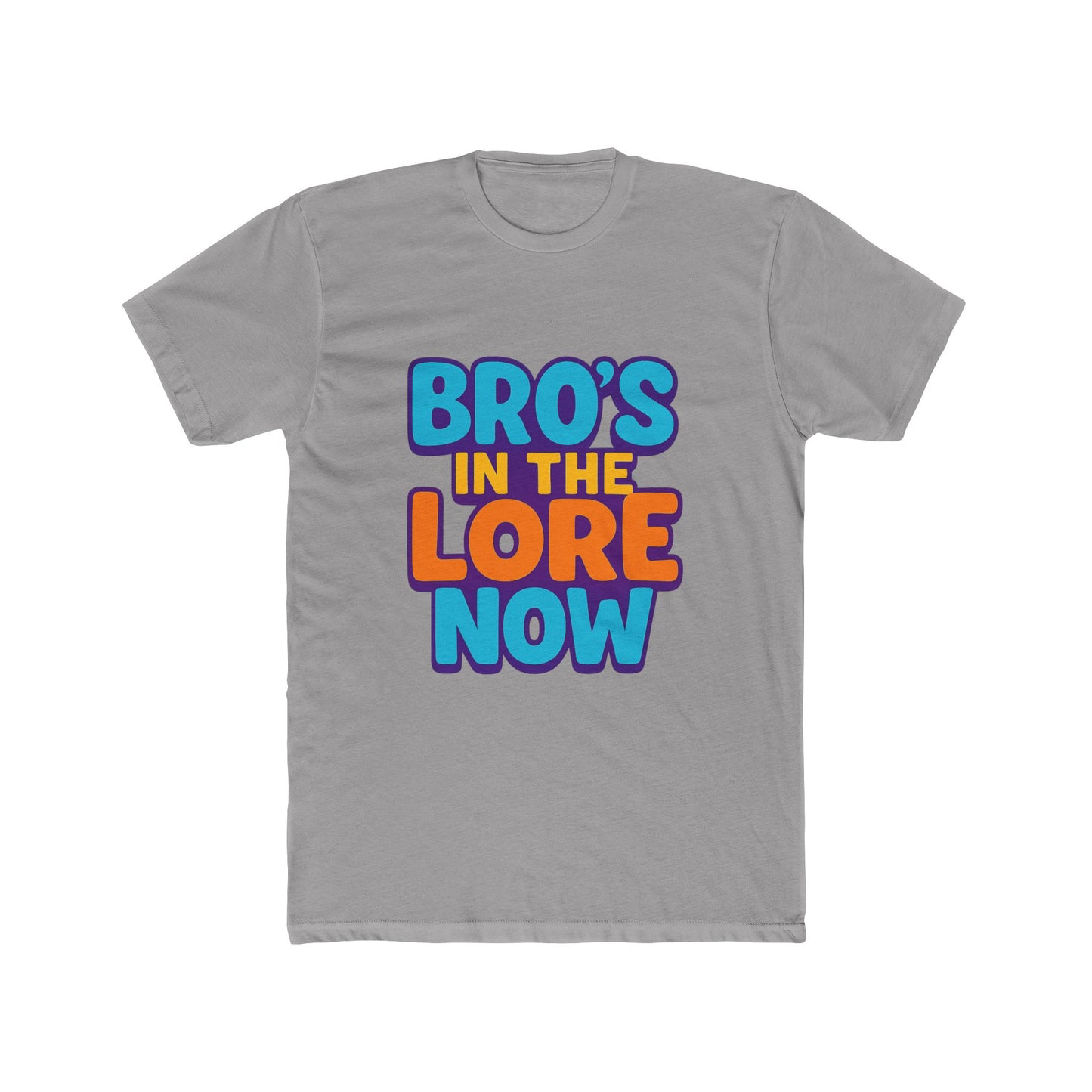 bro's in the lore now unisex t-shirt - funny meme art for gamers, meme lovers, unique gift & decor