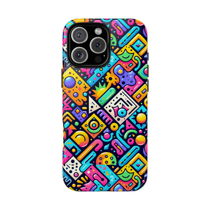 Pattern Image 2 Vibrant 3D Phone Case for Anime and Comic Fans Stylish Protection for Smartphones Compatible with iPhone 13, 14, 15 & 16 – all models including Pro, Pro Max & Plus