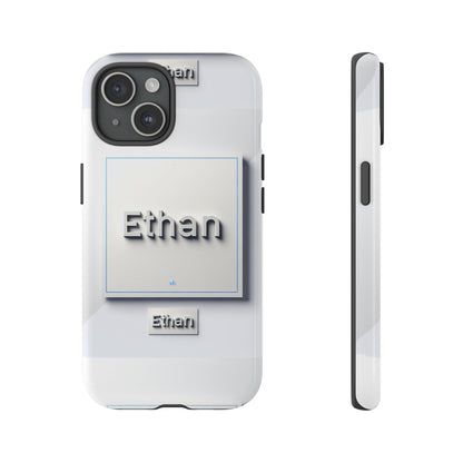 Ethan Blue 3D Wrap Phone Case for Men and Women Shock Absorption Durable Silicone Protective Cover with Vivid Anime and Comic Design