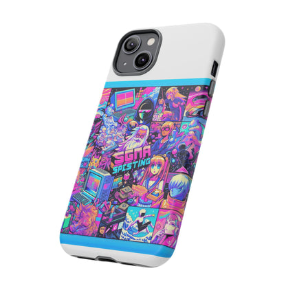 Sigma Sprinting Vibrant Protective Phone Case for Smartphones, 3D Wrap Design with UV Protection, Durable Shock Absorbent Material, Ideal Gift for Anime and Comic Lovers