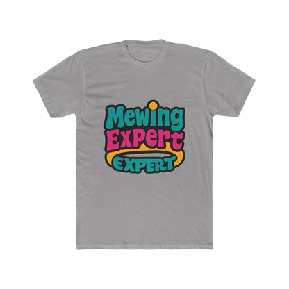 Mewing Expert Unisex T-Shirt - Alphabet Design, Multicolor, Casual Wear, Comfortable Tee for Men and Women, Stylish and Trendy Clothing, Perfect Gift Idea, Premium Quality