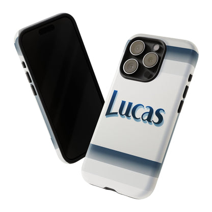 Coolname Lucas Blue 3D Wrap Protective Phone Case for Smartphones with Vibrant Anime and Comic Art Design Shockproof and UV Protected Durable TPU Cover