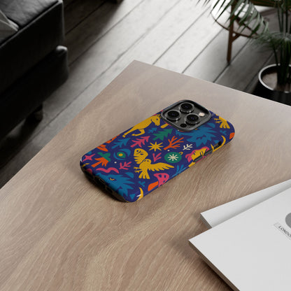 Vibrant Retro 3D Wrap Protective Phone Case with Funky Multicolour Design Stylish Accessory for Self-Expression Compatible with iPhone 13, 14, 15 & 16 – all models including Pro, Pro Max & Plus