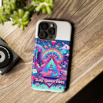 Slay Queen Vibes 3D Wrap Protective Phone Case for Women