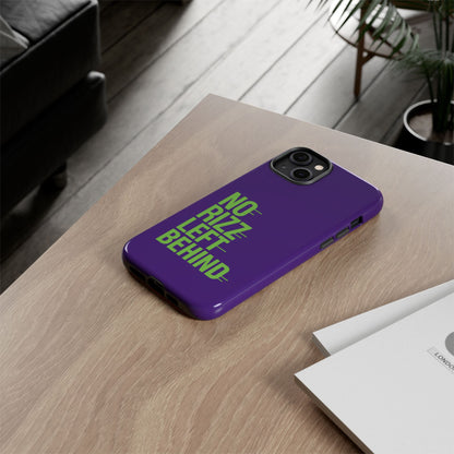 Tough Phone Case - No Rizz Left Behind - Durable, Stylish Protection for Active Lifestyles - Impact-Resistant, Dual Layer, Shock-Absorbing TPU - Perfect Gift for Tech Lovers