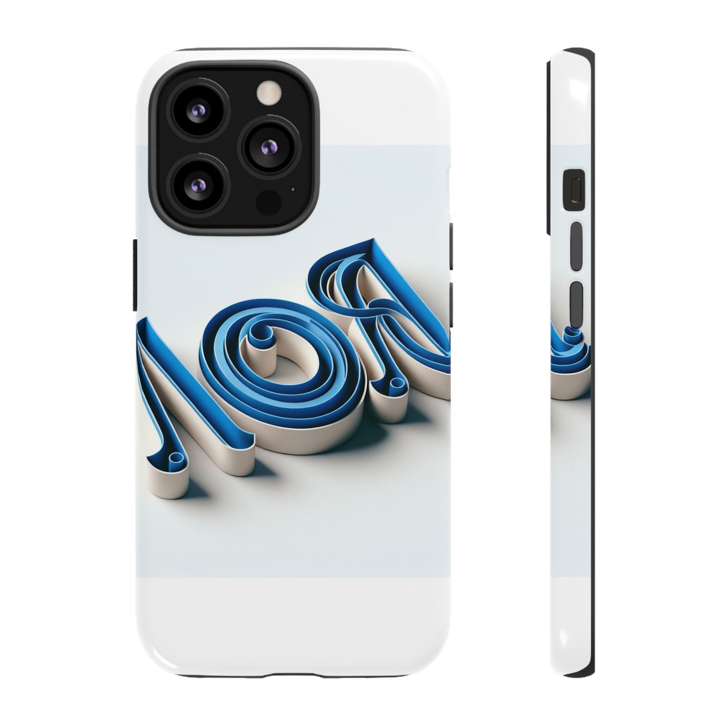 vibrant 3d wrap phone case in blue for stylish protection and self-expression compatible with iphone 13, 14, 15 & 16 – all models including pro, pro max & plus