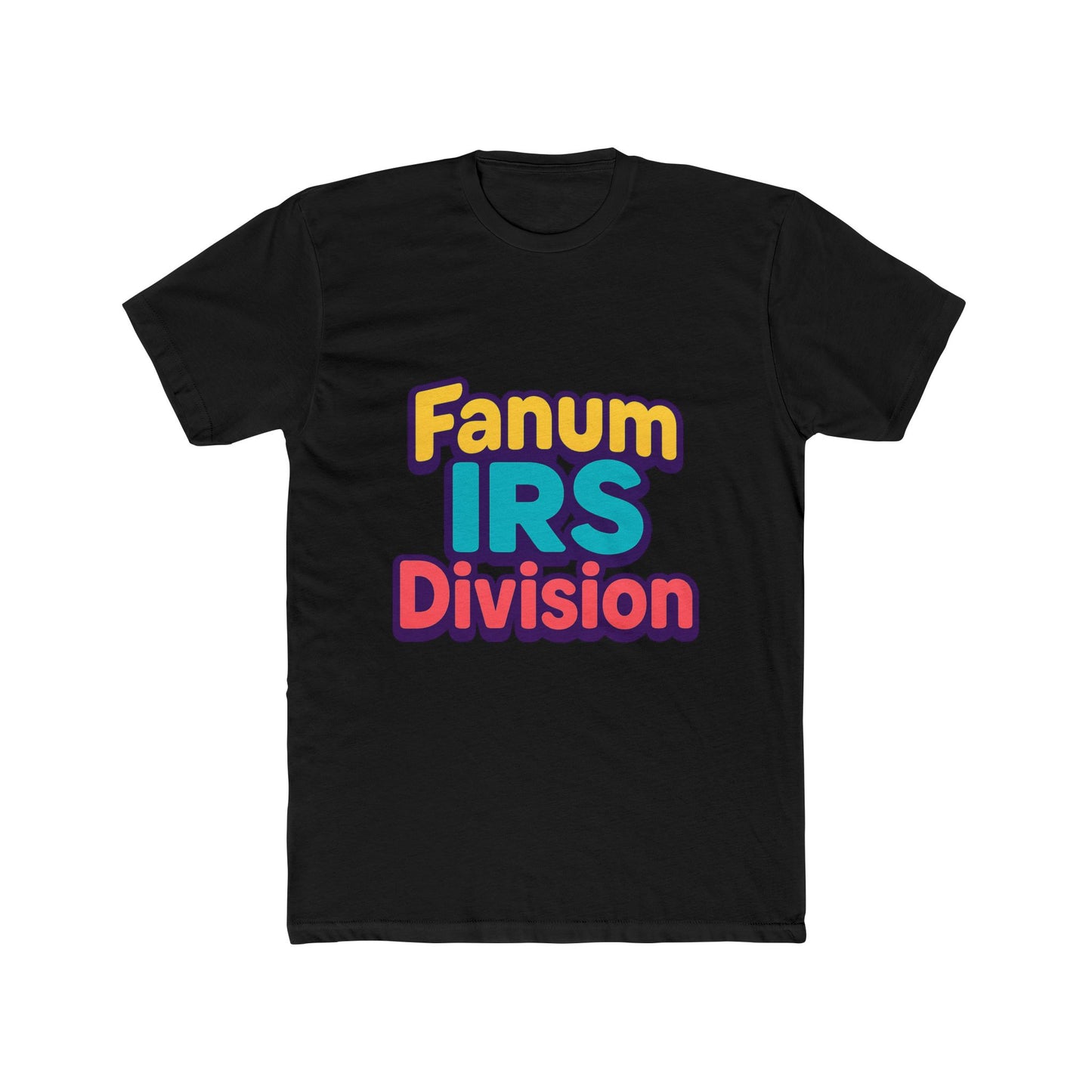 fanum irs division meme unisex t-shirt - multicolor graphic tee for men and women, casual wear