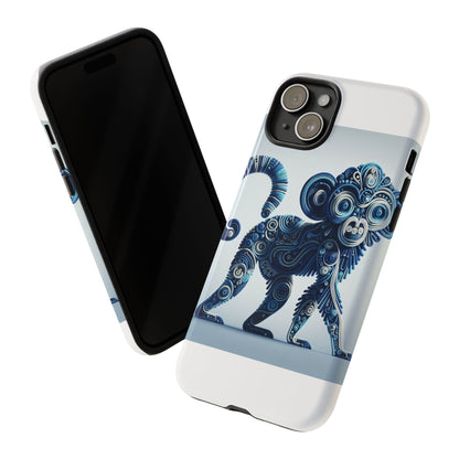 Vibrant 3D Wrap Protective Phone Case with Unique Monkey Design – Stylish Accessory for Men and Women Compatible with iPhone 13, 14, 15 & 16 – all models including Pro, Pro Max & Plus