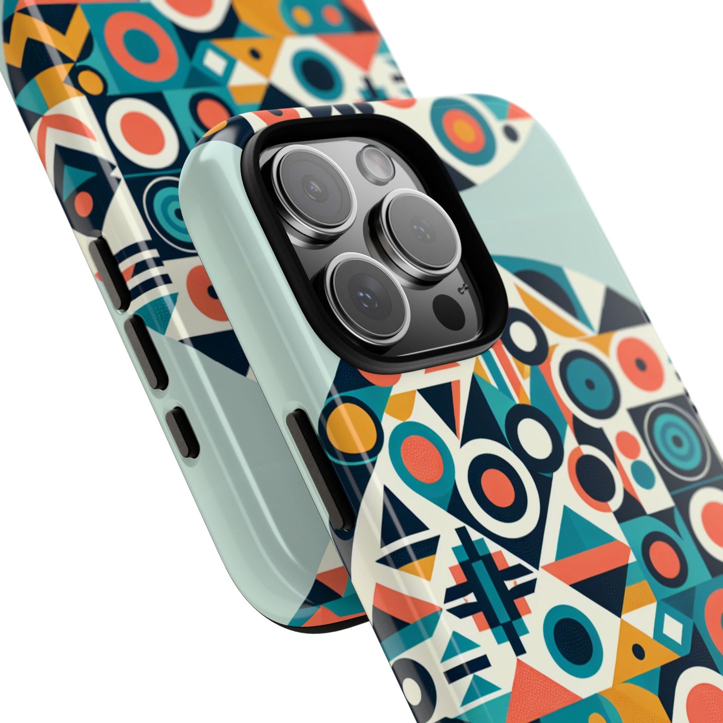 pattern image vibrant 3d anime comic phone case for men women