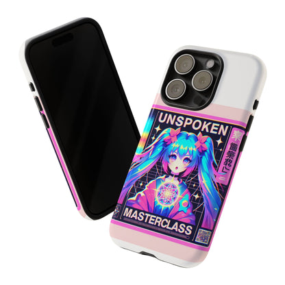Unspoken Riz Masterclass Protective Phone Case, 3D Wrap Design, Durable Shock Absorption, UV Protected, Ideal Gift for Anime and Comic Fans, Glossy or Matte Finish