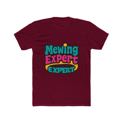 Mewing Expert Unisex T-Shirt - Alphabet Design, Multicolor, Casual Wear, Comfortable Tee for Men and Women, Stylish and Trendy Clothing, Perfect Gift Idea, Premium Quality
