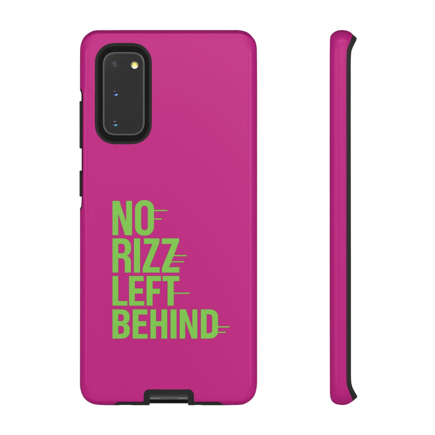 tough cases - no rizz left behind phone case for ultimate protection and style
