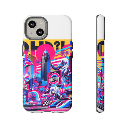 Ohio More Like Oh-Yes Protective Phone Case for Smartphones, 3D Wrap Design, UV Protected, Shock Absorbing, Ideal Gift for Anime and Comic Lovers