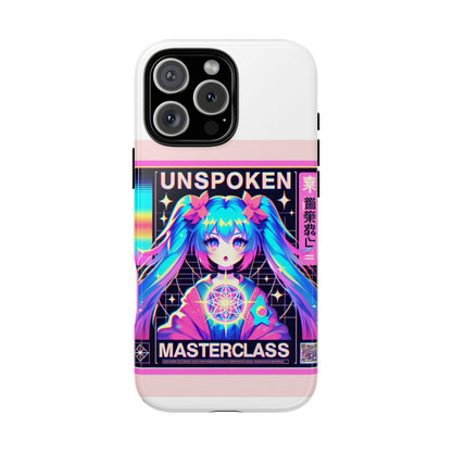 Unspoken Riz Masterclass Protective Phone Case, 3D Wrap Design, Durable Shock Absorption, UV Protected, Ideal Gift for Anime and Comic Fans, Glossy or Matte Finish