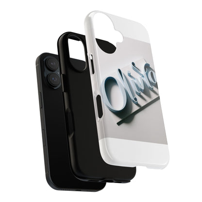 Vibrant 3D Blue Name Phone Case for Stylish Protection – Unique Accessory for Self-Expression Compatible with iPhone 13, 14, 15 & 16 – all models including Pro, Pro Max & Plus