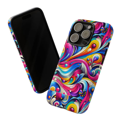 Pink Pattern Image 3 Phone Case with Vibrant 3D Wrap Design for Stylish Protection