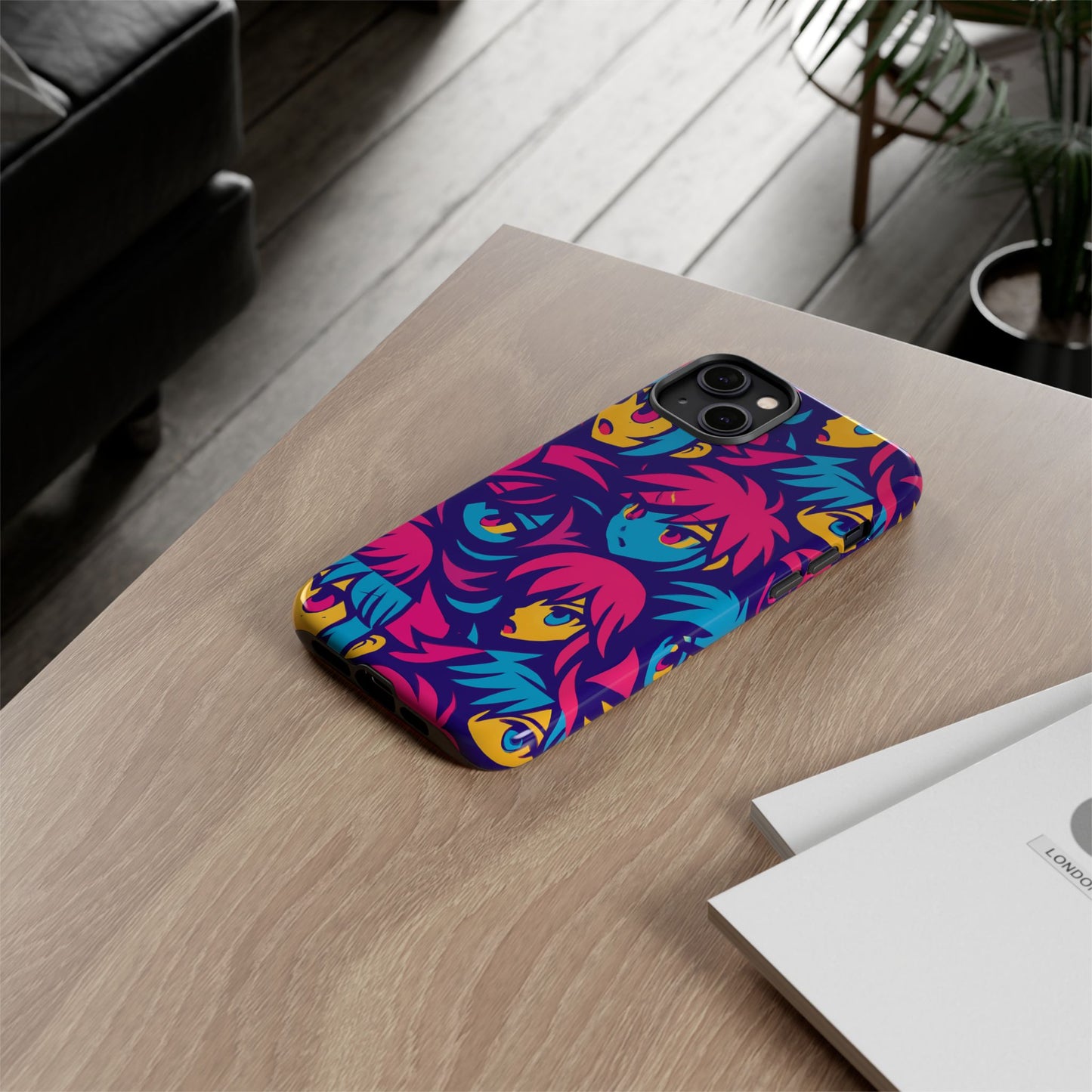 vibrant 3d anime phone case with retro design for stylish protection – unique accessory for self-expression compatible with iphone 13, 14, 15 & 16 – all models including pro, pro max & plus