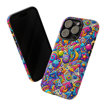 Pattern Image 7 Vibrant Protective Phone Case for Anime and Comic Fans