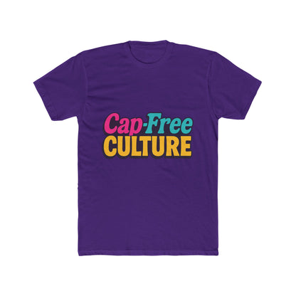 Cap-Free Culture Multicolor Unisex T-Shirt – Vibrant Alphabet Graphic Tee for Casual Wear, Comfortable All-Day Fit
