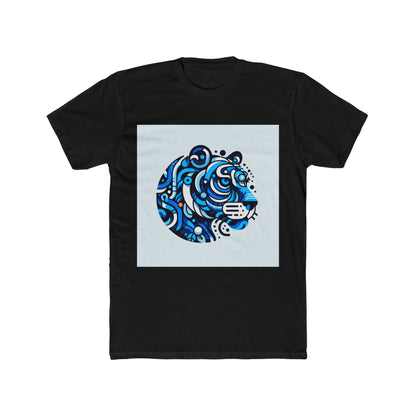Unisex T-Shirt with Blue Animal Graphic – Trendy 22 Design, Stylish & Comfortable Tee for Fashion-Forward Men & Women