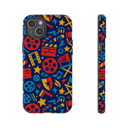 Vibrant 3D Movie Icons Protective Phone Case for Kids and Adults – Stylish Accessory – Compatible with iPhone 13, 14, 15 & 16 – all models including Pro, Pro Max & Plus