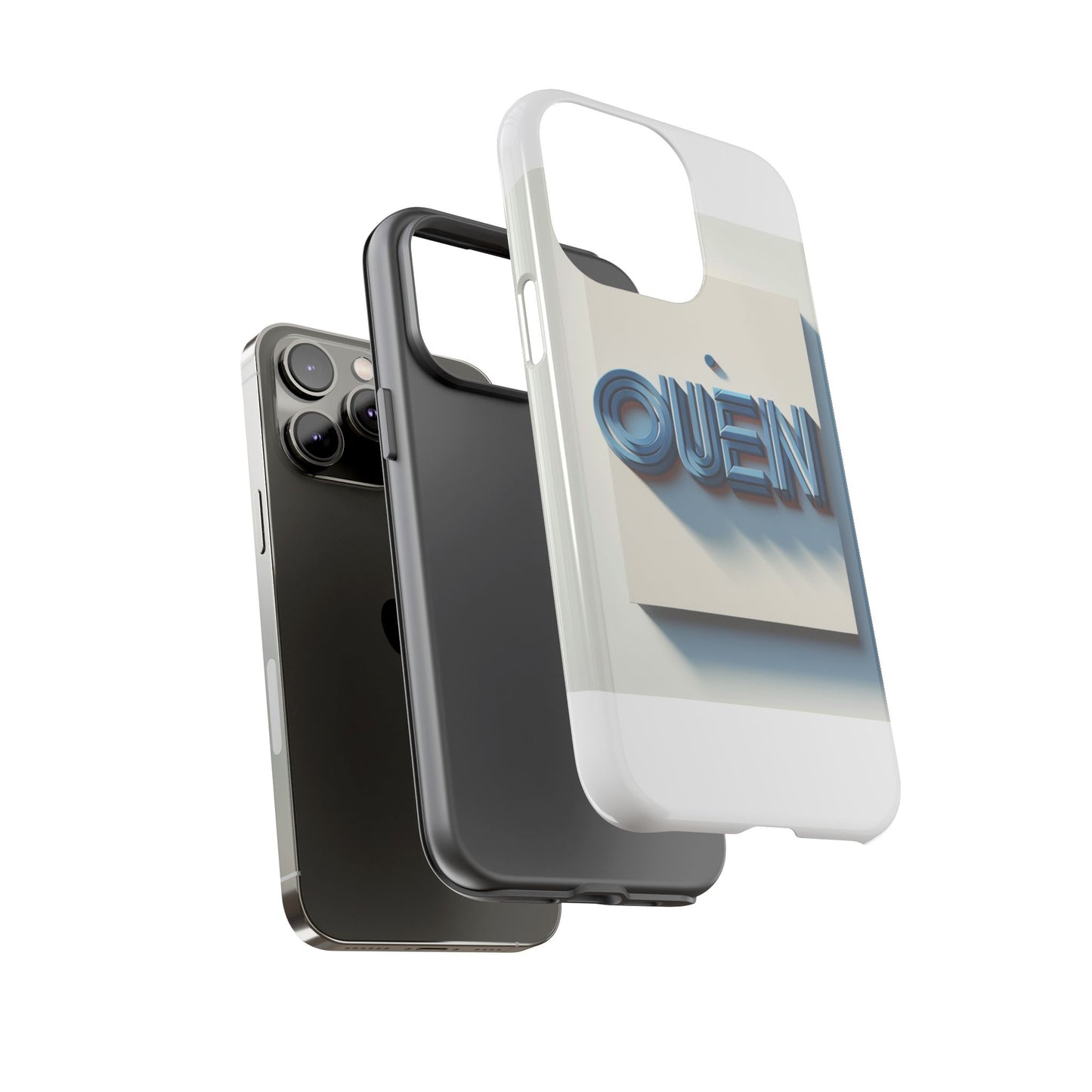 vibrant 3d textured phone case in blue for unique style and reliable protection compatible with iphone 13, 14, 15 & 16 – all models including pro, pro max & plus