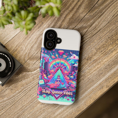 Slay Queen Vibes 3D Wrap Protective Phone Case for Women