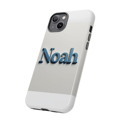 Vibrant 3D Name Phone Case in Blue Retro Style – Unique Protection Accessory for Self-Expression Compatible with iPhone 13, 14, 15 & 16 – all models including Pro, Pro Max & Plus
