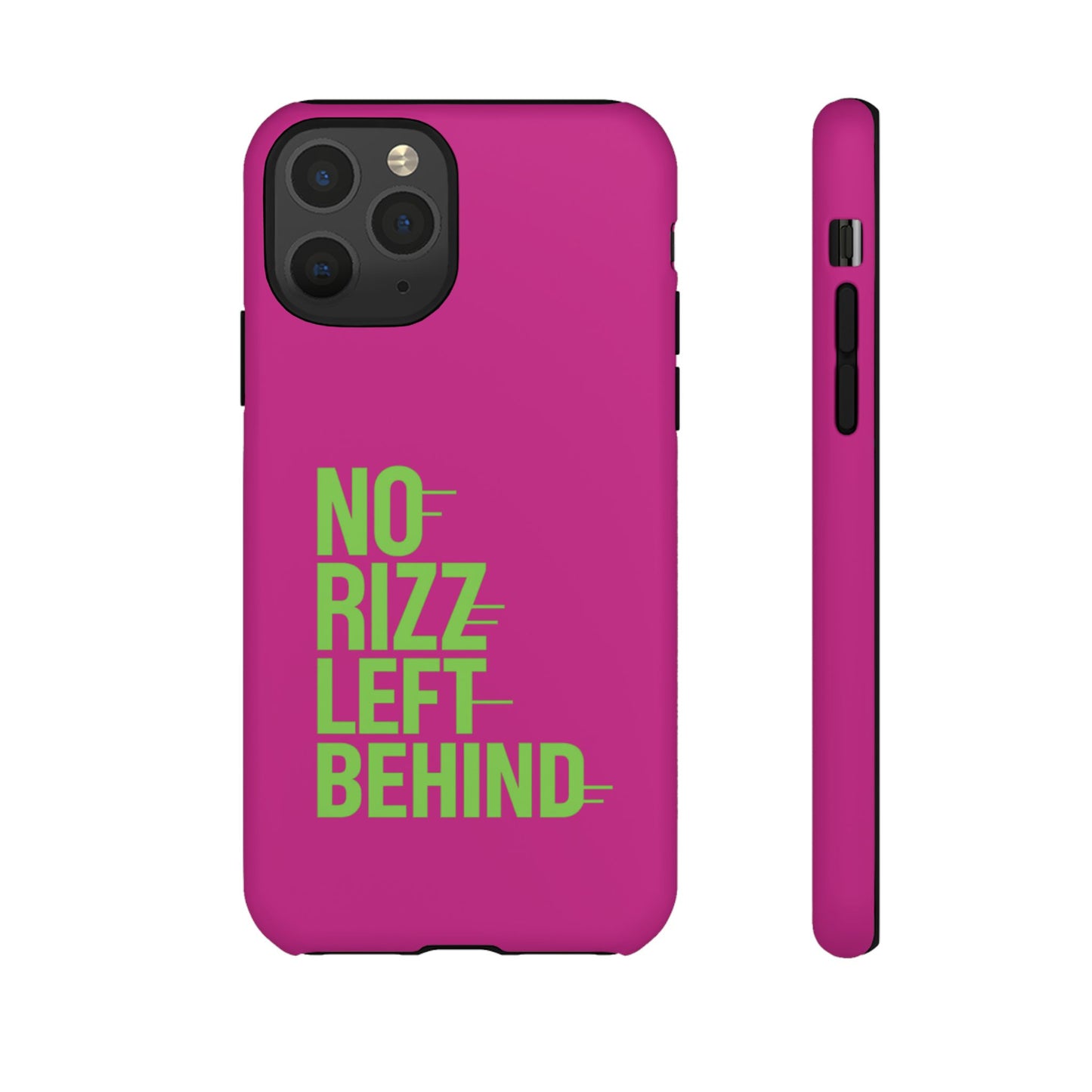 tough cases - no rizz left behind phone case for ultimate protection and style